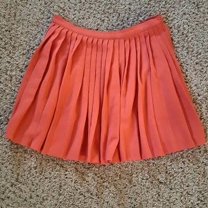 American apparel A-line pleated skirt